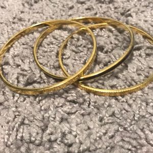 Set of Three Coach Bangles